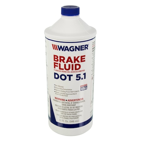 Wagner Brakes Dot 5 Brake Fluid 32 Oz Brake Fld 32 Oz, Fc133301 FC133301